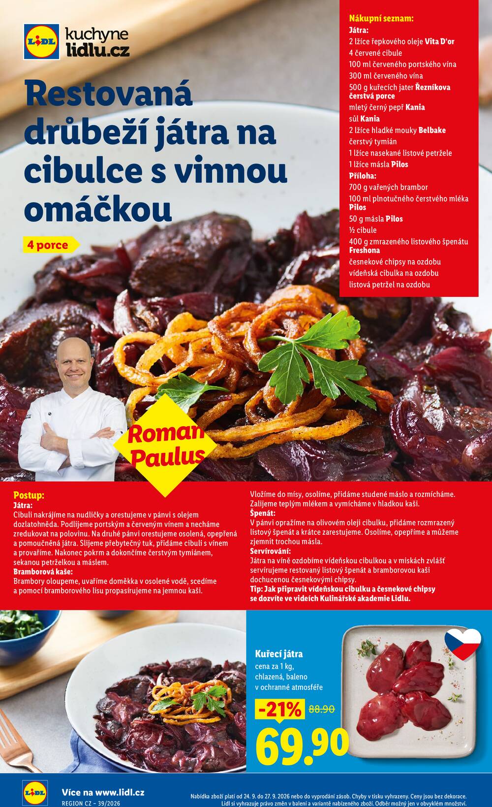 Lidl Čtvrtek od 24.9. do 27.9.2026