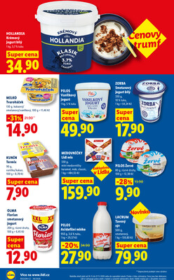 Lidl Čtvrtek od 24.9. do 27.9.2026