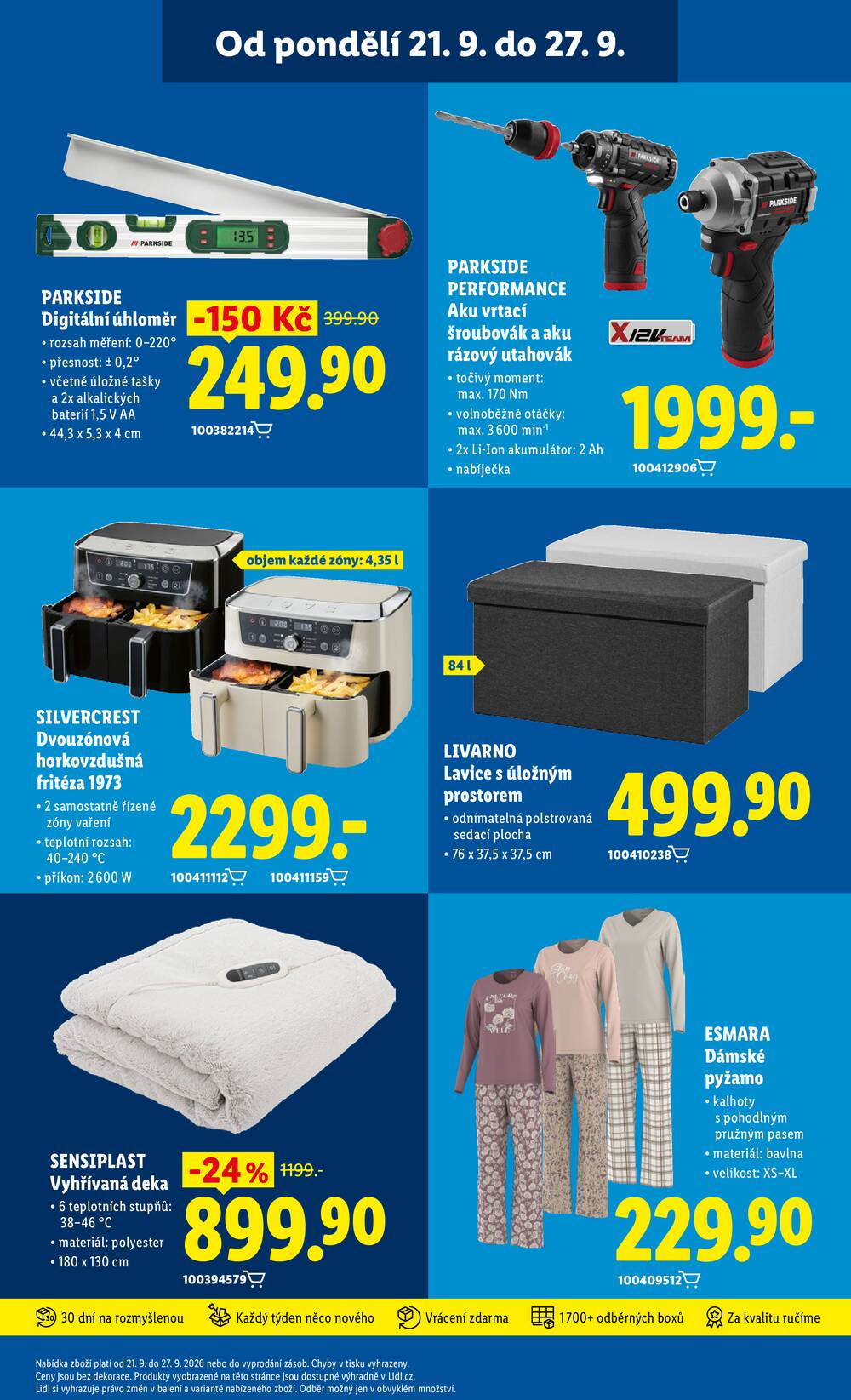 Leták Lidl - Lidl Spotřební zboží 21.9. - 27.9. - strana 23 Leták Lidl - Lidl Spotřební zboží 21.9. - 27.9. - strana 23