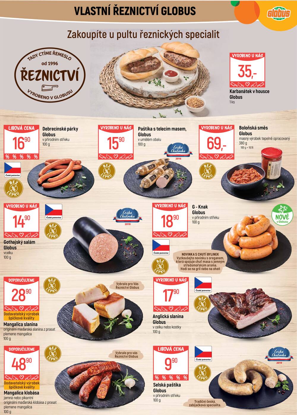 Leták Globus - Akční leták Globus 23.9. - 29.9.2026 - Globus Brno Ivanovice - strana 6