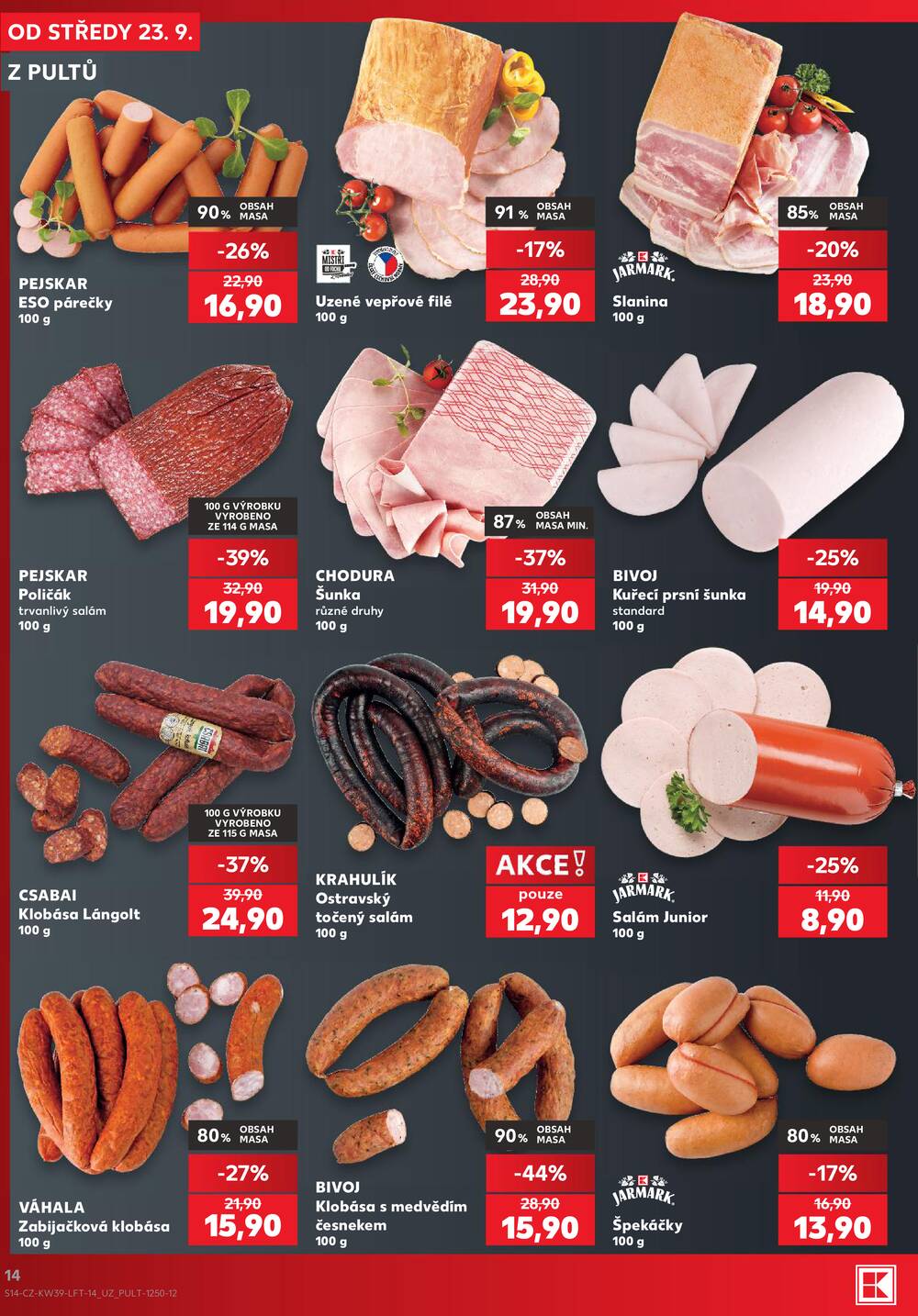 Kaufland 23.9. - 29.9. - Kaufland - Louny