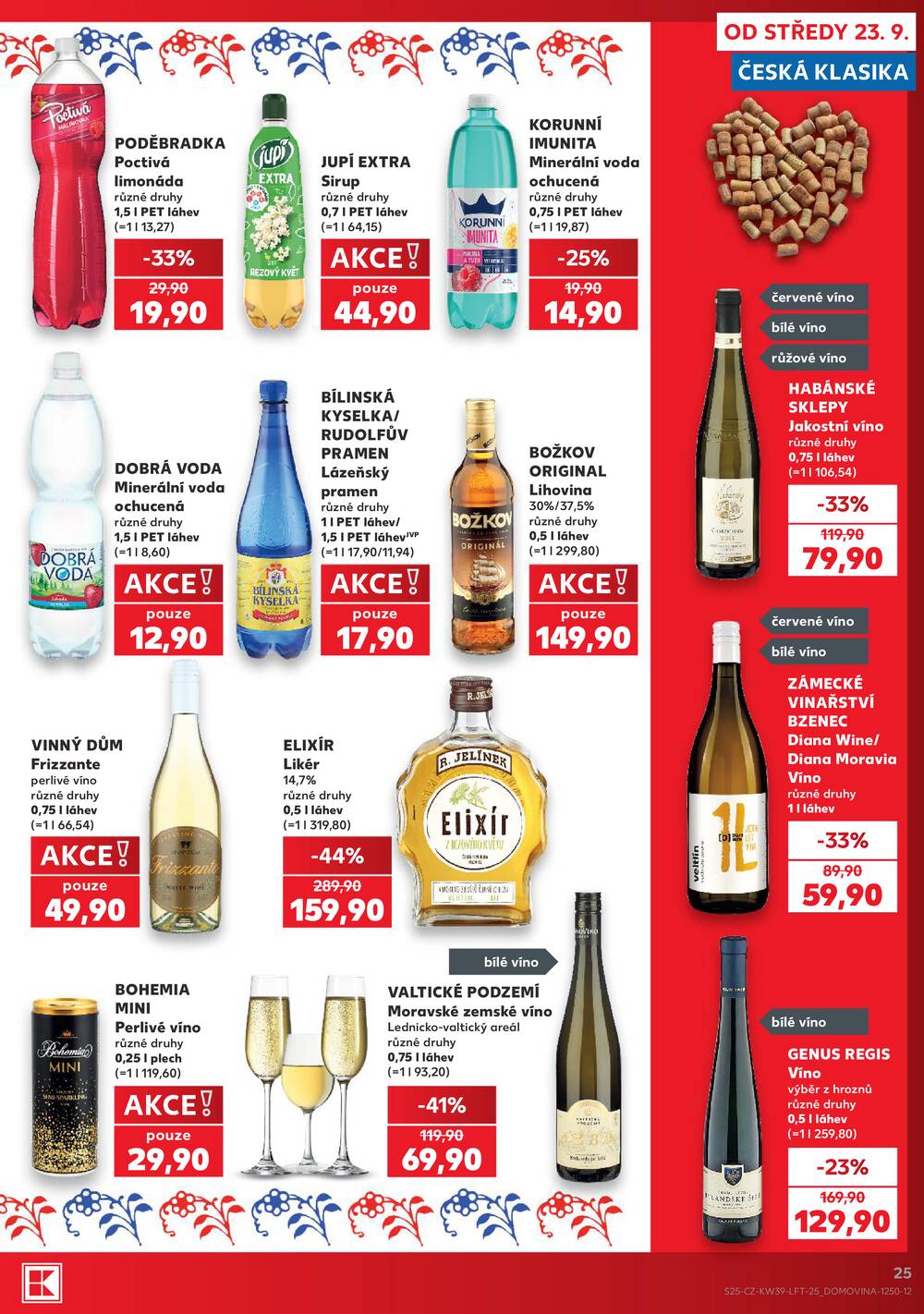 Kaufland 23.9. - 29.9. - Kaufland - Louny