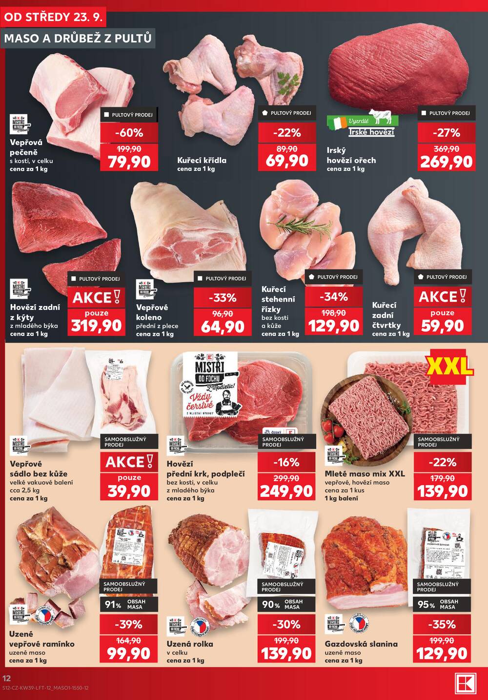 Kaufland 23.9. - 29.9. - Kaufland - Praha - Horní Měcholupy