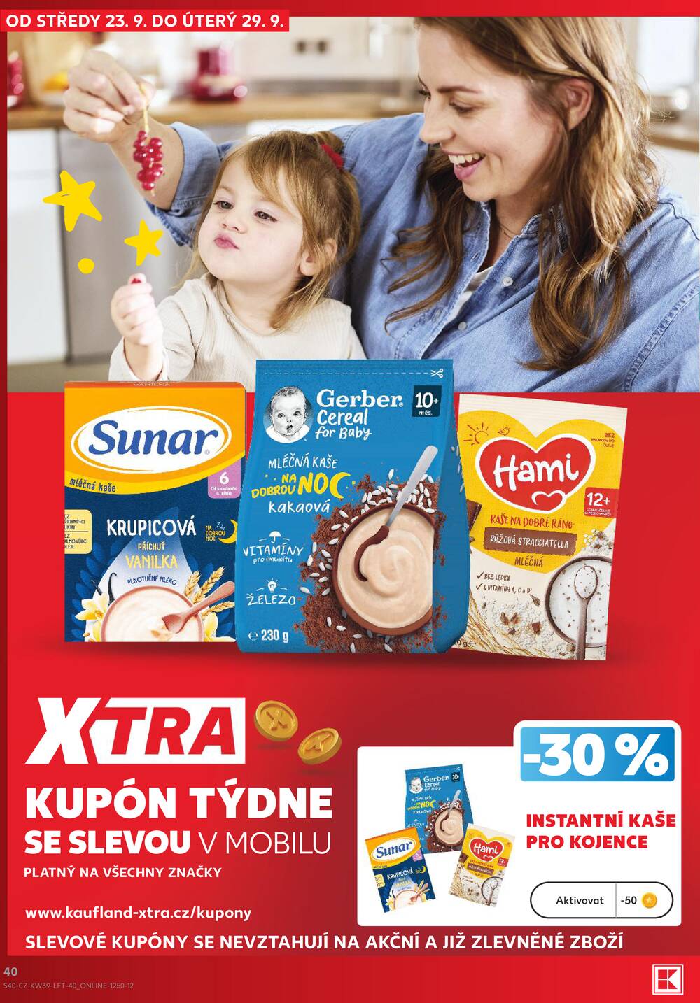 Leták Kaufland - Kaufland 23.9. - 29.9. - Kaufland - Rokycany - strana 40