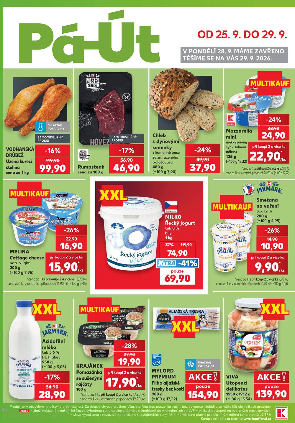 Leták Kaufland - Kaufland 23.9. - 29.9. - Kaufland - Strakonice - strana 46 Leták Kaufland - Kaufland 23.9. - 29.9. - Kaufland - Strakonice - strana 46