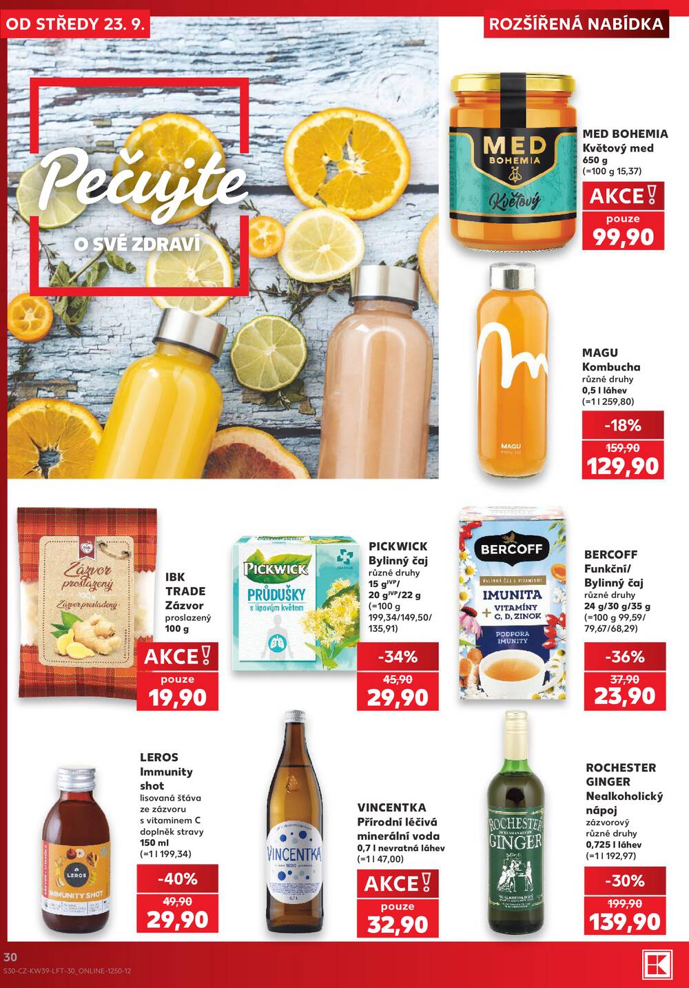 Leták Kaufland - Kaufland 23.9. - 29.9. - Kaufland - Praha 4 (Michle) - strana 30 Leták Kaufland - Kaufland 23.9. - 29.9. - Kaufland - Praha 4 (Michle) - strana 30