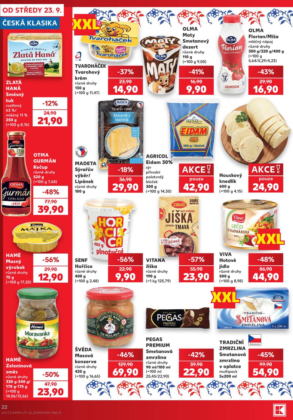 Kaufland 23.9. - 29.9. - Kaufland - Příbram