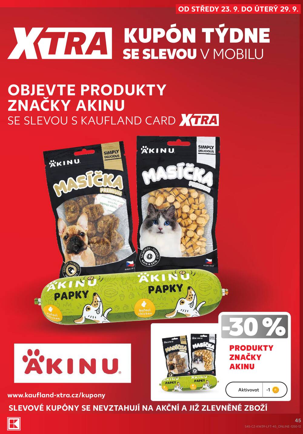 Kaufland 23.9. - 29.9. - Kaufland - Příbram