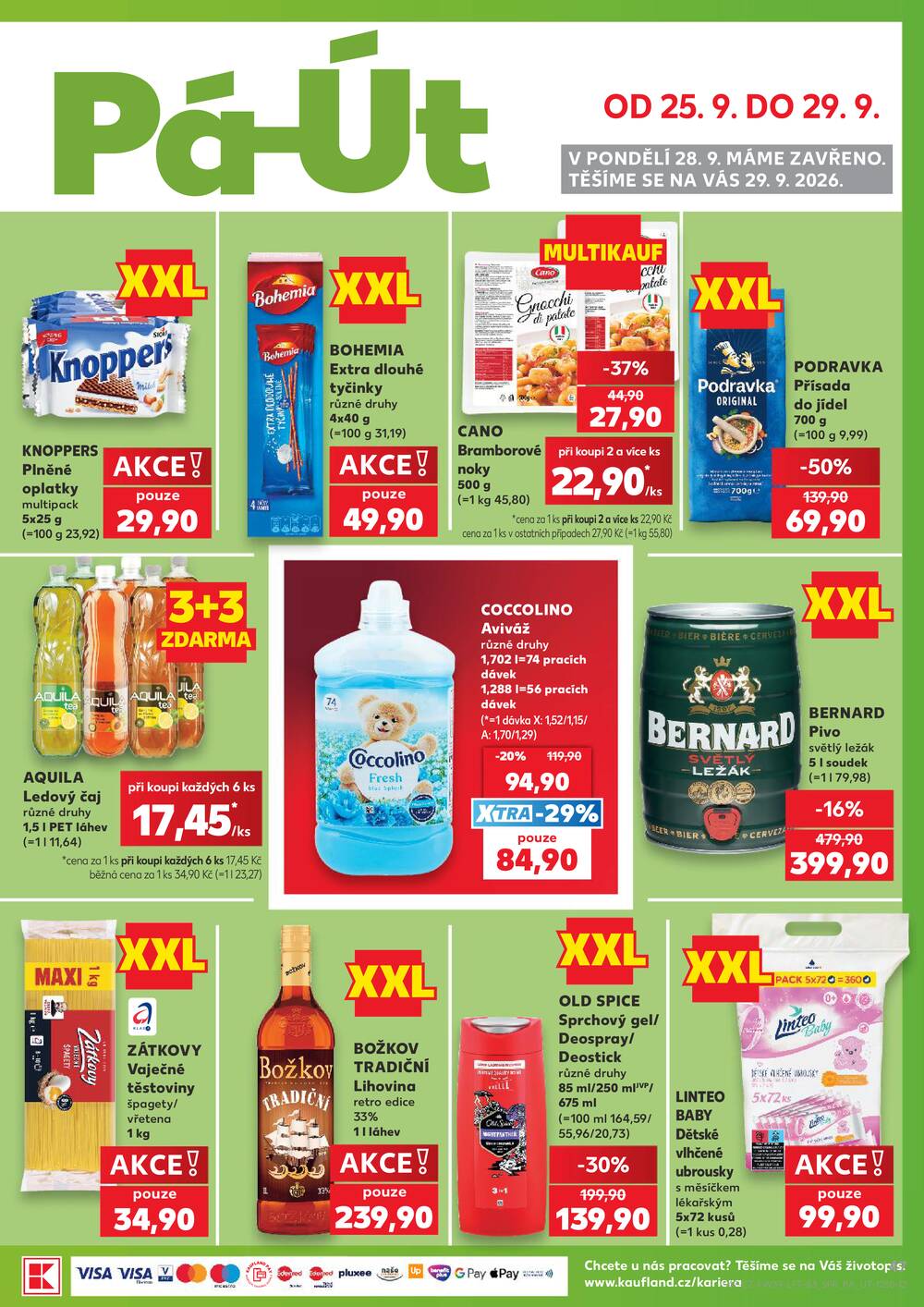 Kaufland 23.9. - 29.9. - Kaufland - Příbram
