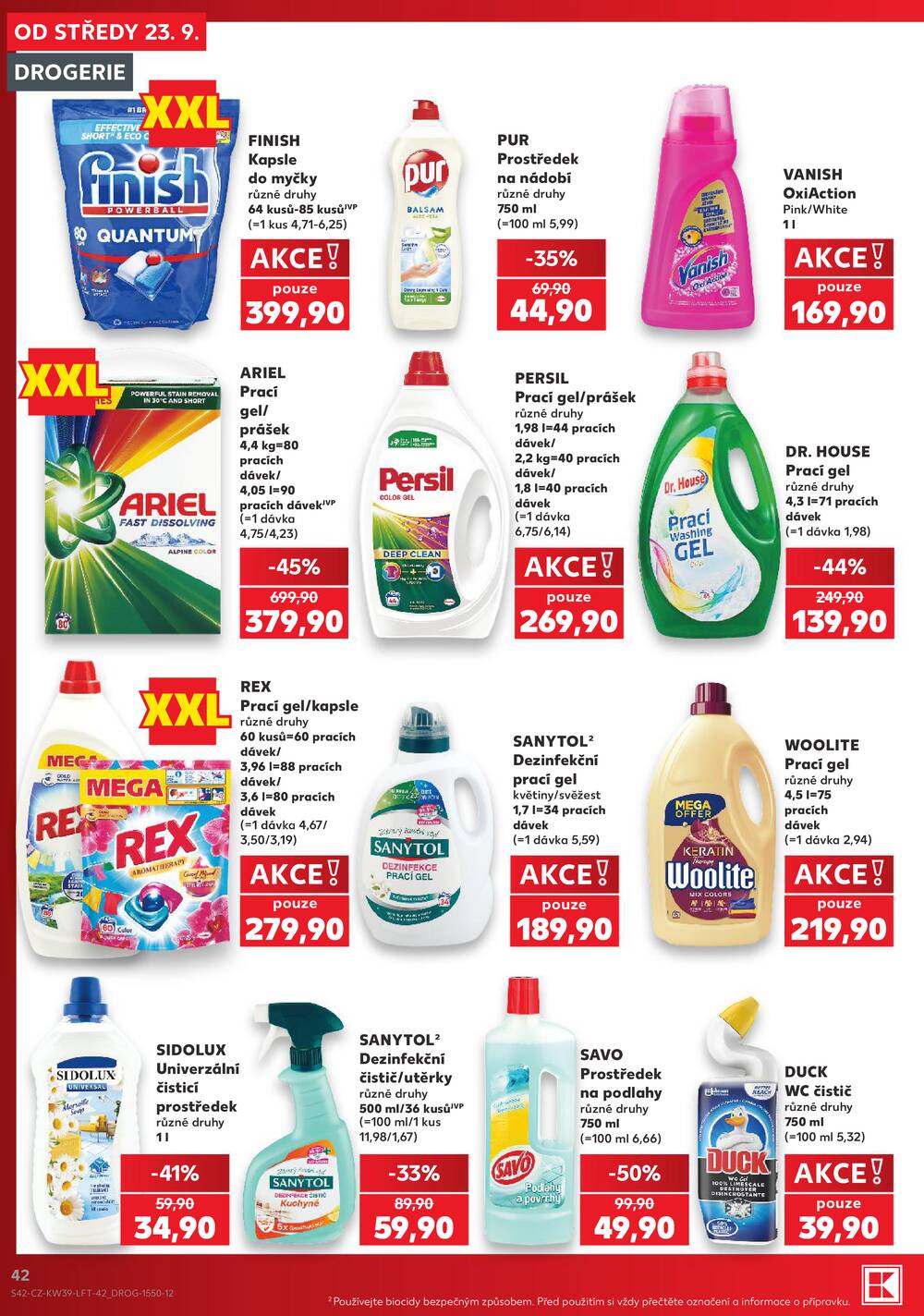 Kaufland 23.9. - 29.9. - Kaufland - Třebíč Brněnská
