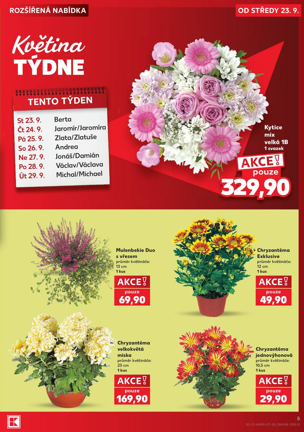 Kaufland 23.9. - 29.9. - Kaufland - Kolín