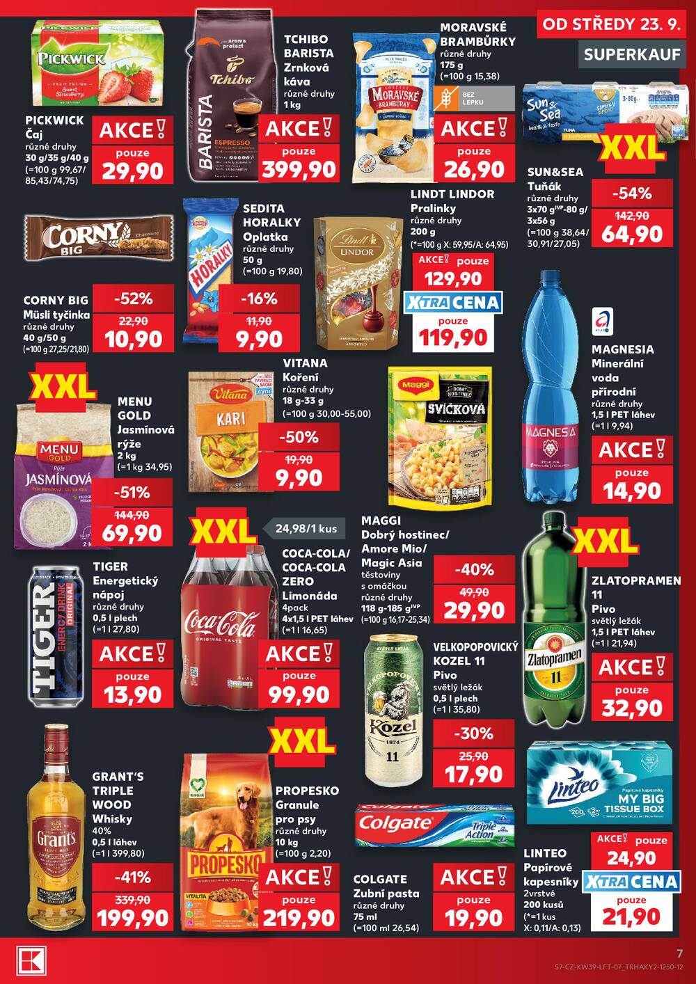 Kaufland 23.9. - 29.9. - Kaufland - Český Krumlov