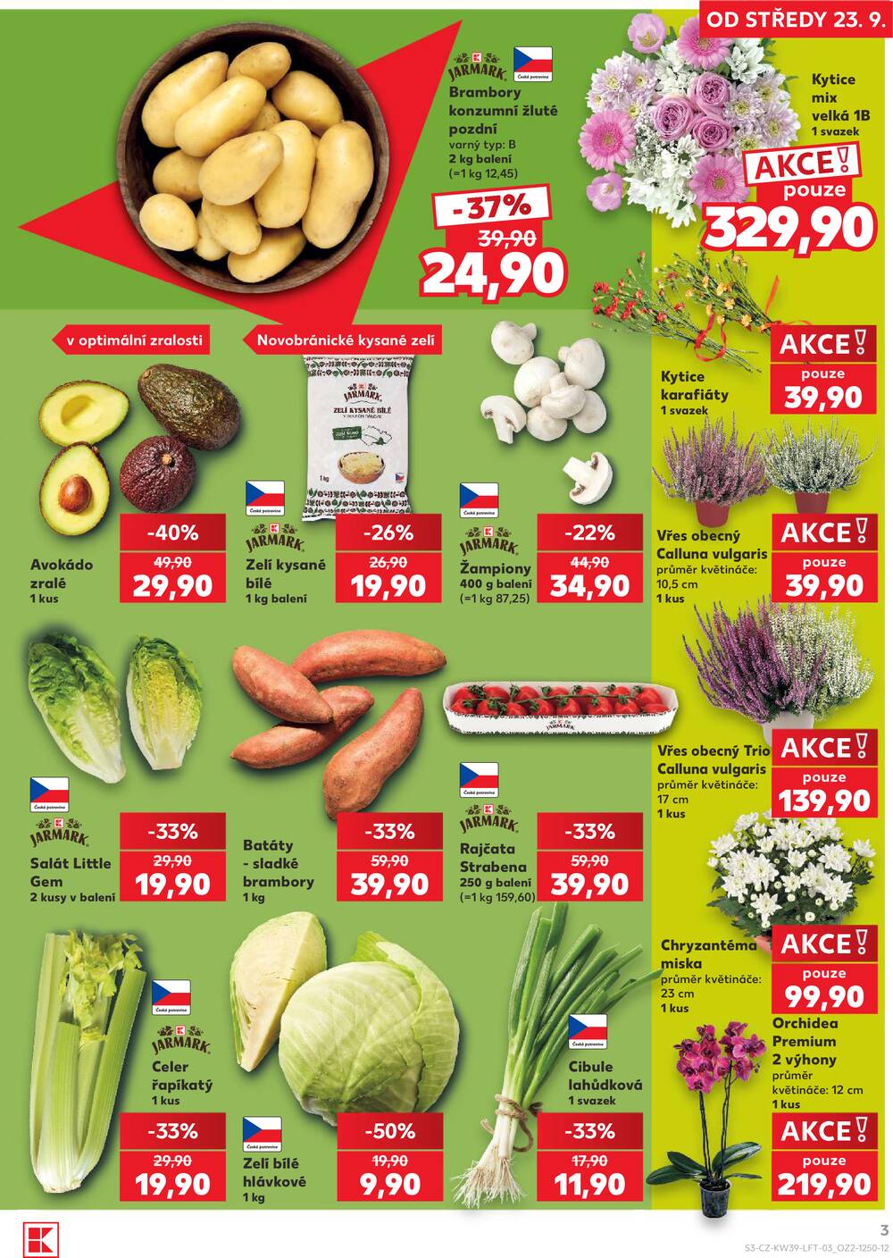 Kaufland 23.9. - 29.9. - Kaufland - Zábřeh na Moravě