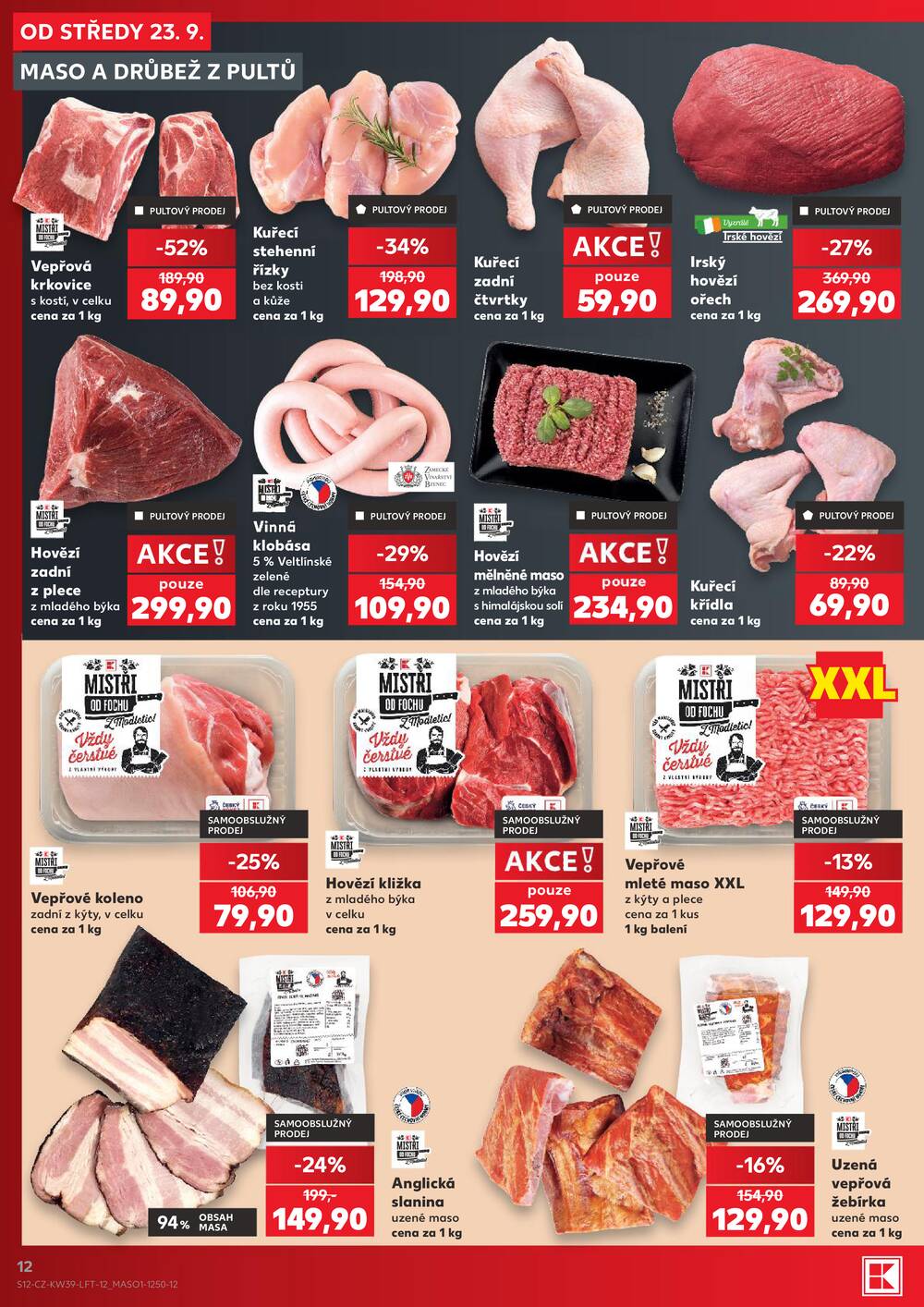 Kaufland 23.9. - 29.9. - Kaufland - Zábřeh na Moravě