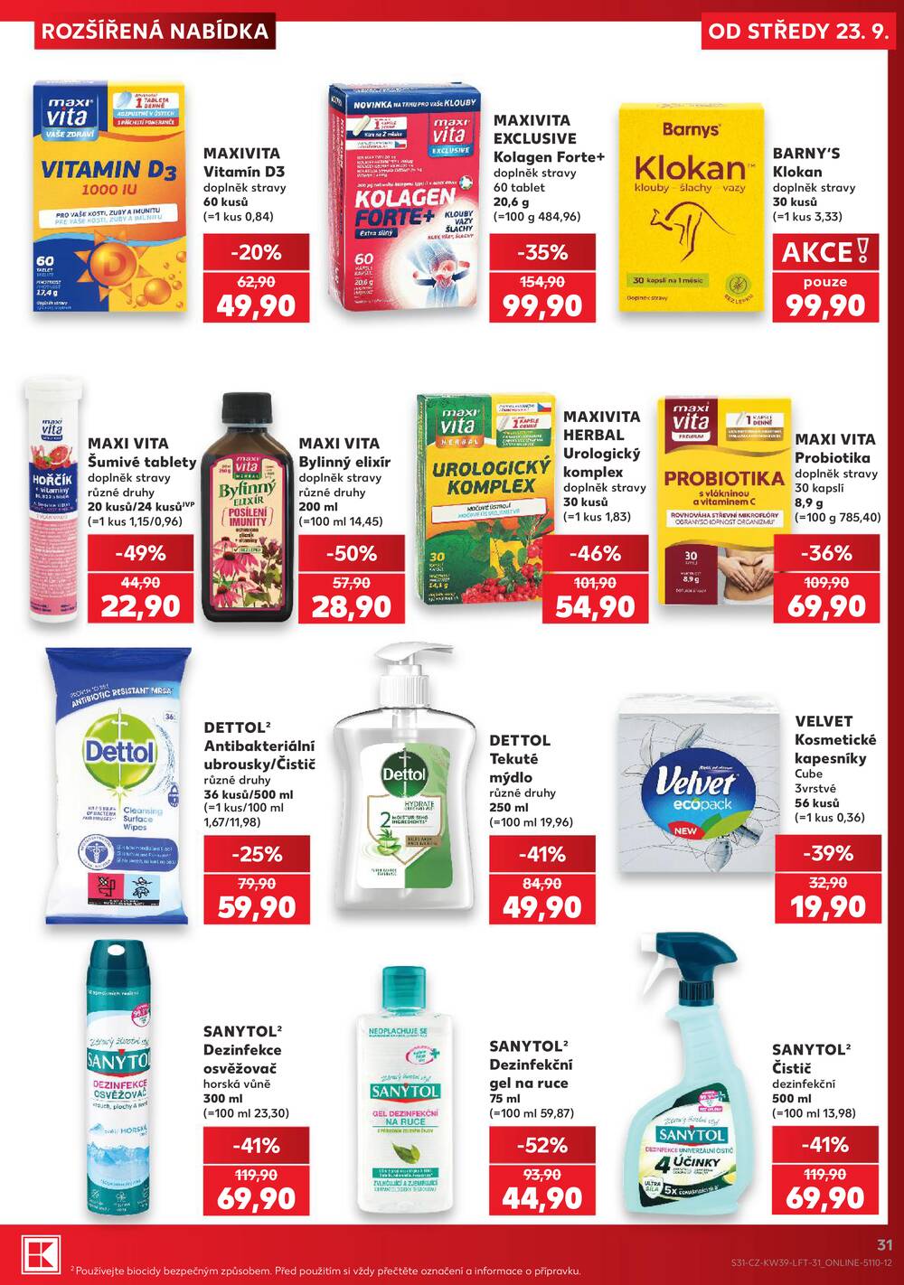 Kaufland 23.9. - 29.9. - Kaufland - Zábřeh na Moravě