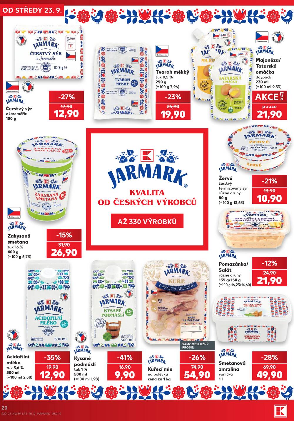 Kaufland 23.9. - 29.9. - Kaufland - Plzeň (Sukova)