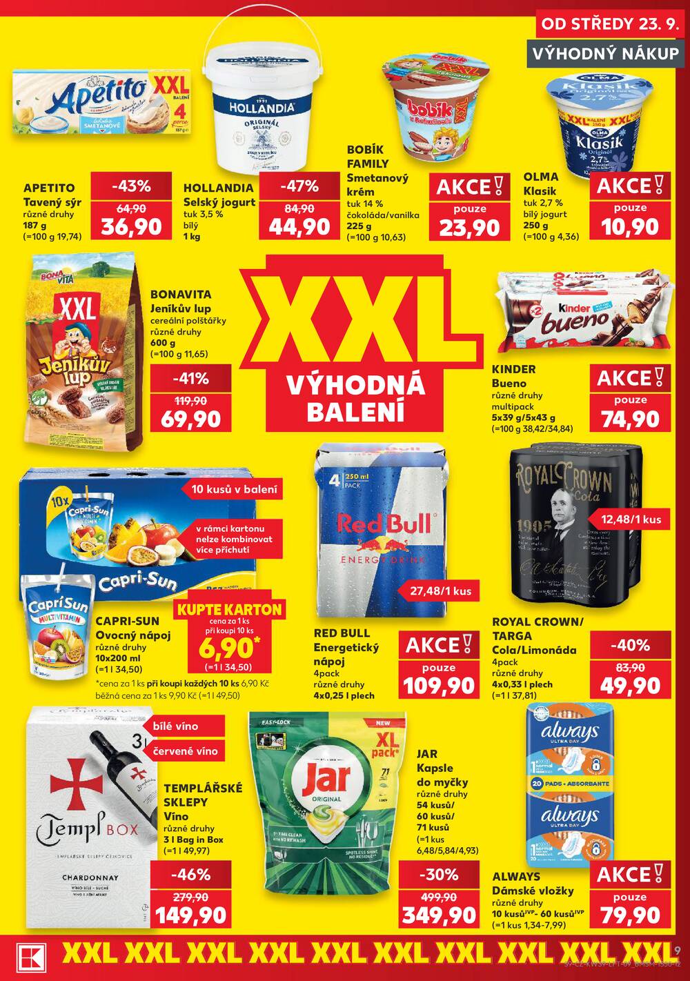 Kaufland 23.9. - 29.9. - Kaufland - Praha 6 (Vypich)