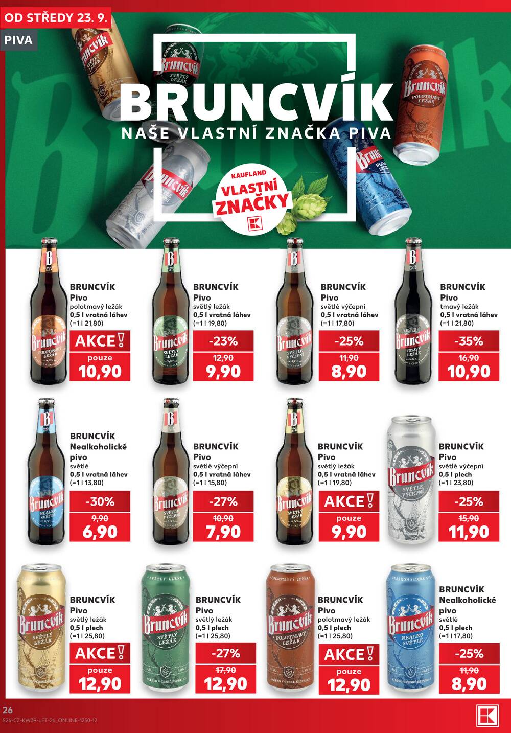 Kaufland 23.9. - 29.9. - Kaufland - Opava - Kateřinky