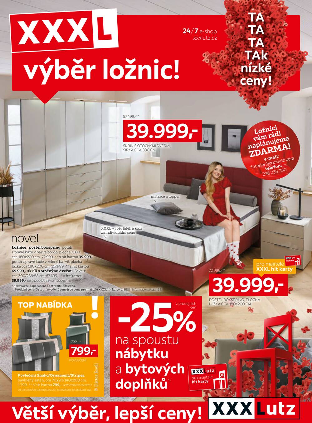 Leták XXXLutz - XXXLutz Výběr ložnic od 21.9. do 18.10.2026 - strana 1 Leták XXXLutz - XXXLutz Výběr ložnic od 21.9. do 18.10.2026 - strana 1