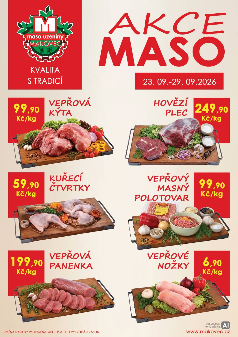 Makovec 2.skupina od 23.9. do 29.9.2026