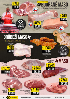 JIP Cash & Carry České Budějovice, Most, Náchod, Polička, Sušice a Svoboda nad Úpou od 23.9. do 29.9.2026