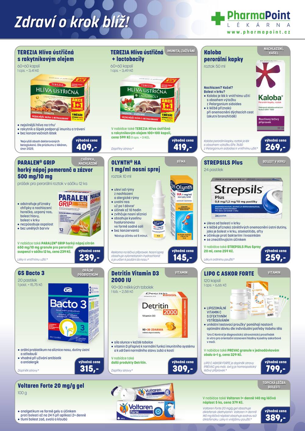 Pharma Point od 1.10. do 31.10.2026