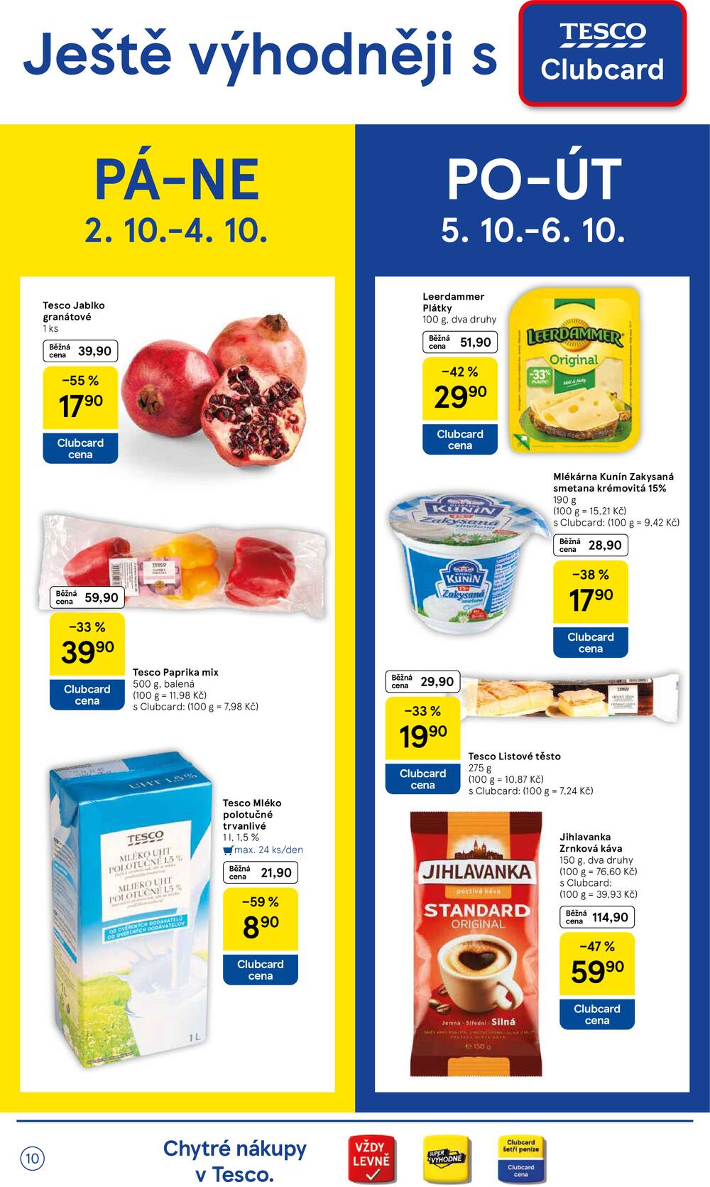 Leták Tesco - Tesco supermarkety od 30.9. do 6.10.2026 - strana 10