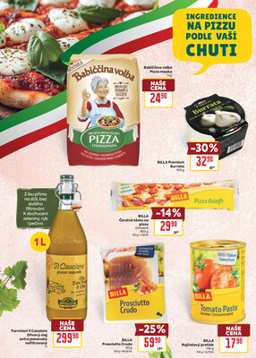 BILLA katalog Itálie od 30.9. do 20.10.2026