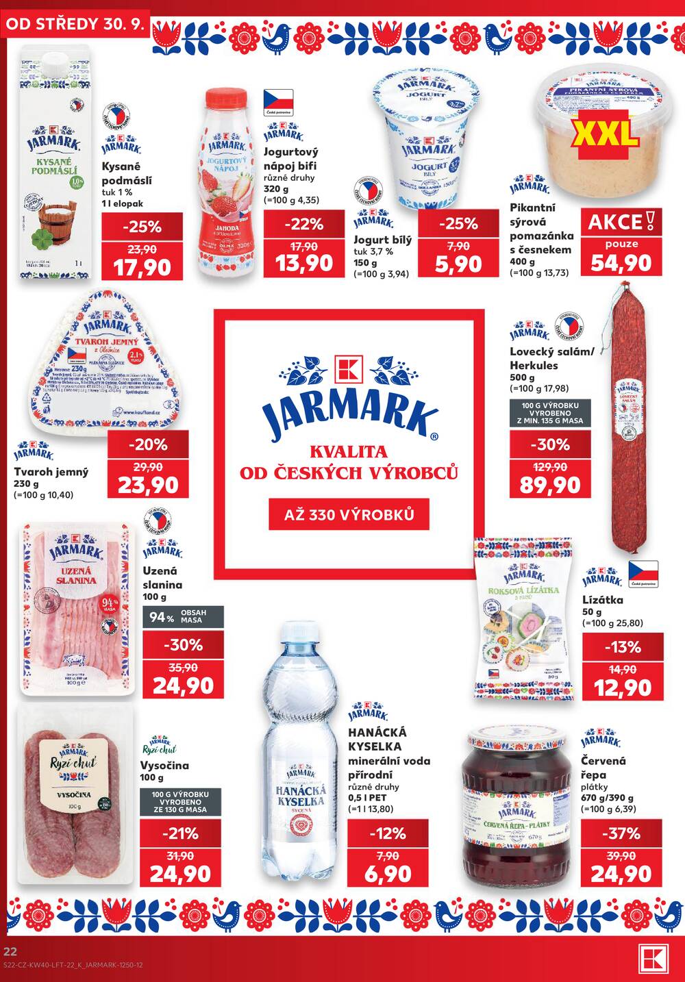 Kaufland 30.9. - 6.10. - Kaufland - Domažlice