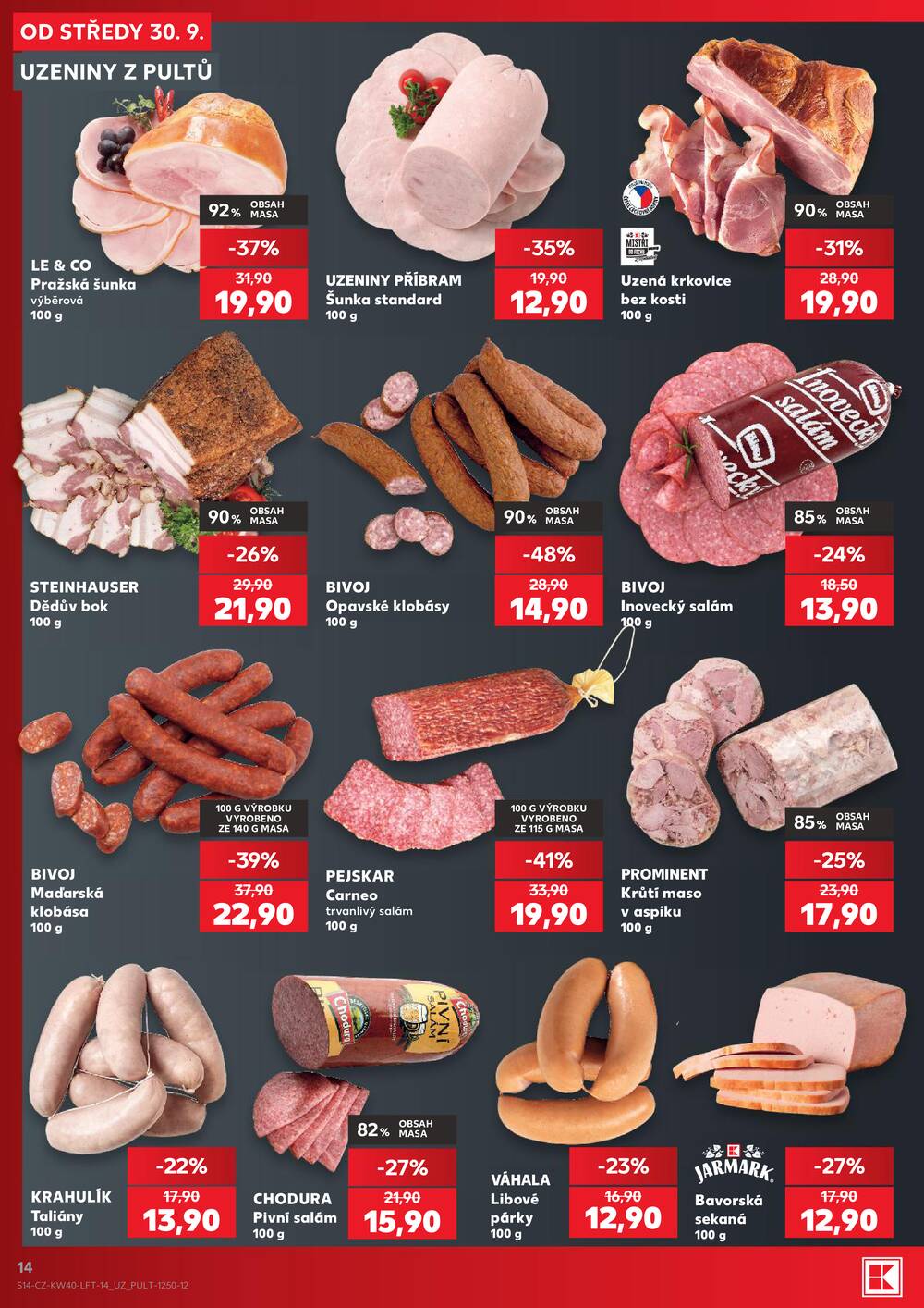 Kaufland 30.9. - 6.10. - Kaufland - Benešov