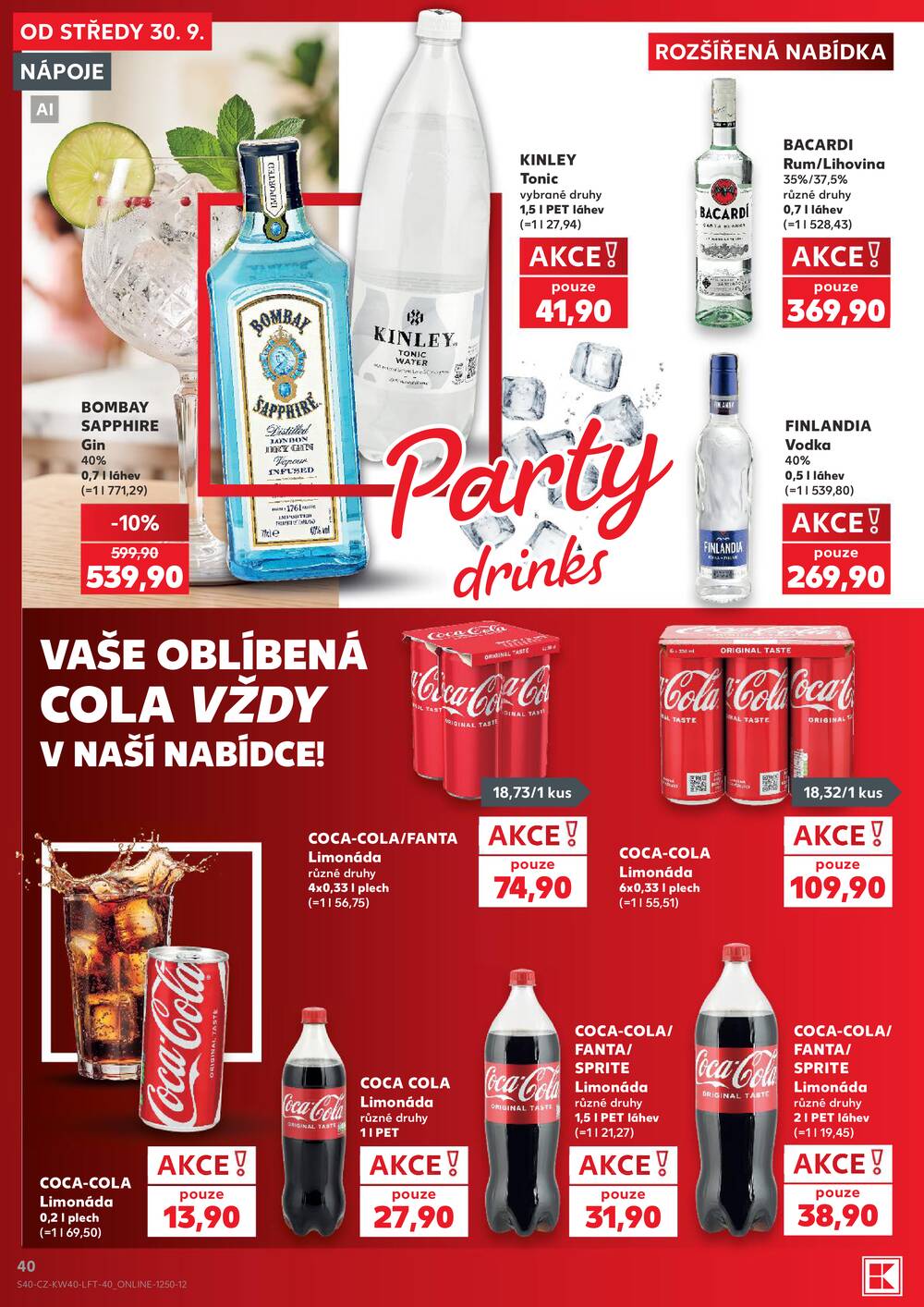 Kaufland 30.9. - 6.10. - Kaufland - Hradec Králové
