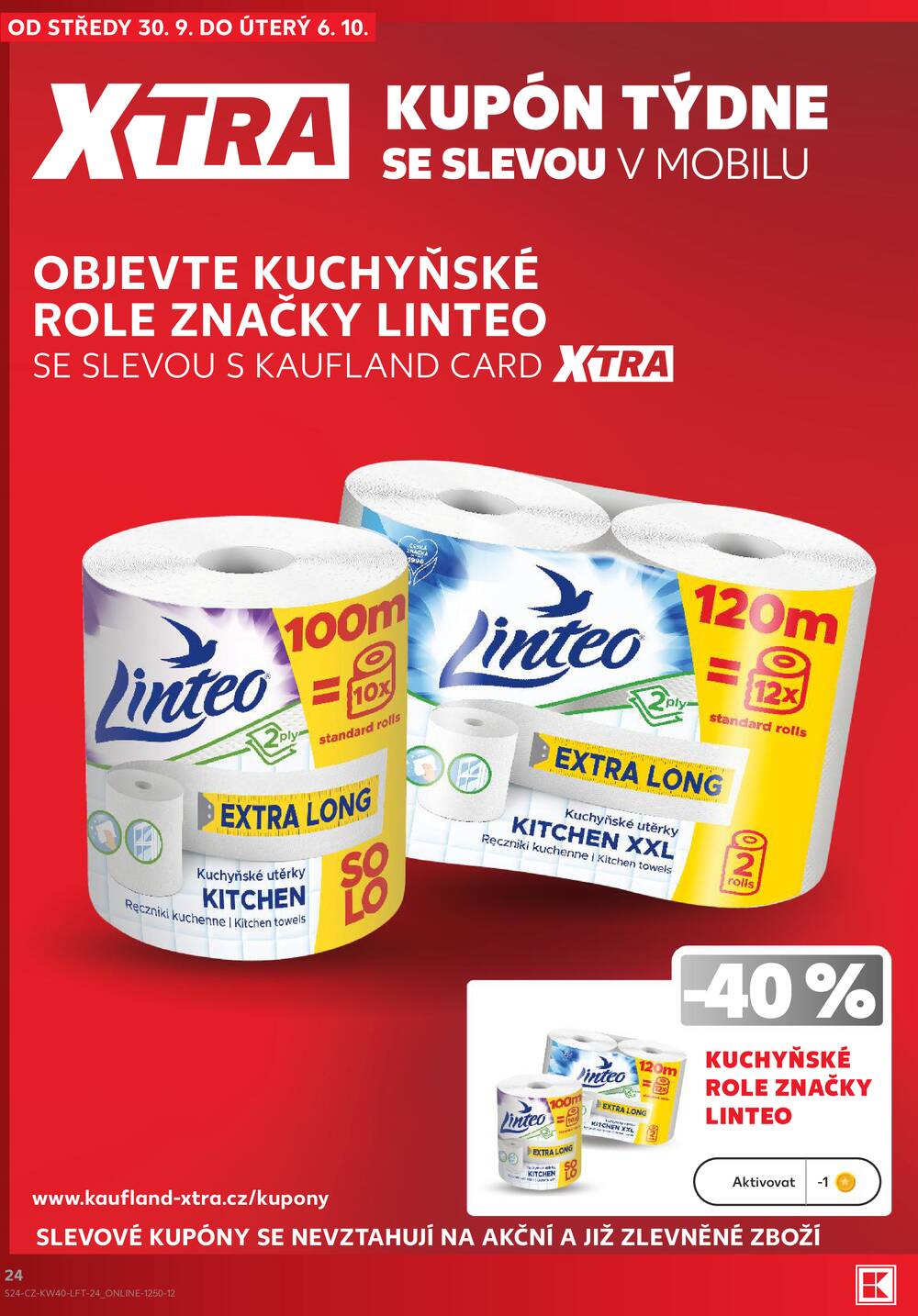 Kaufland 30.9. - 6.10. - Kaufland - Lovosice (Siřejovická)