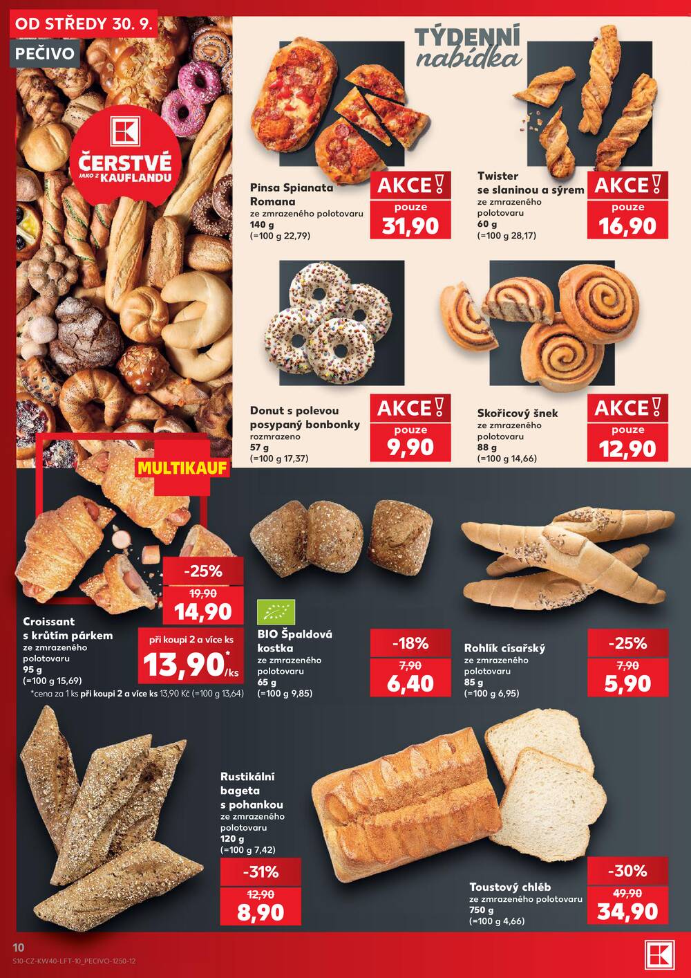 Kaufland 30.9. - 6.10. - Kaufland - Třebíč Horka-Domky