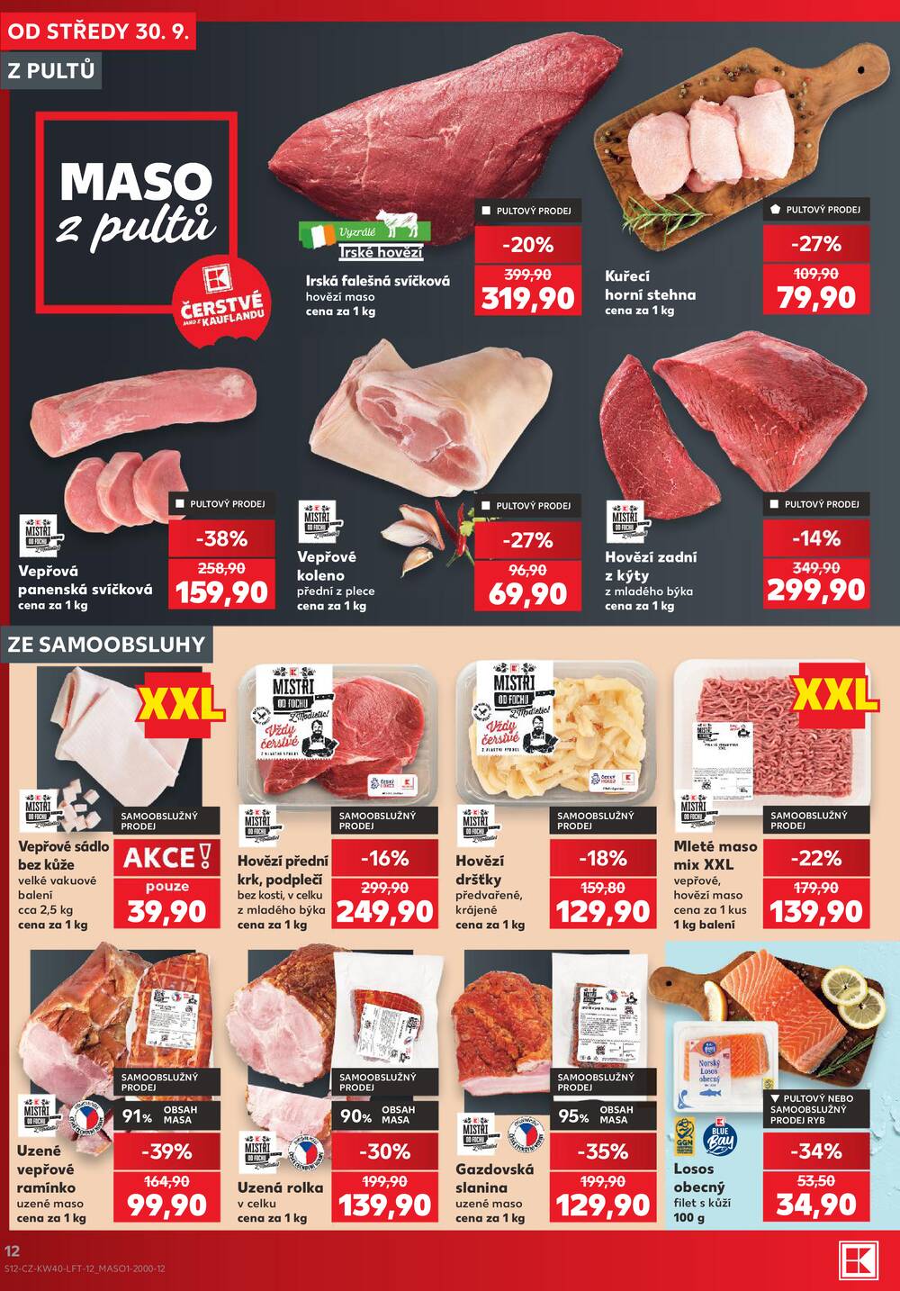 Kaufland 30.9. - 6.10. - Kaufland - Třebíč Horka-Domky