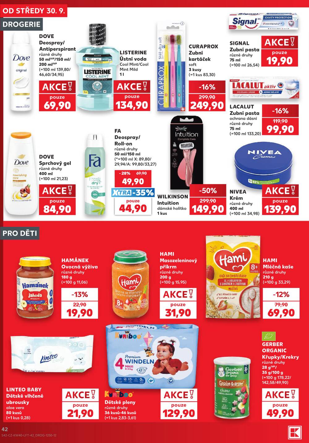 Kaufland 30.9. - 6.10. - Kaufland - Pardubice (S. K. Neumanna)
