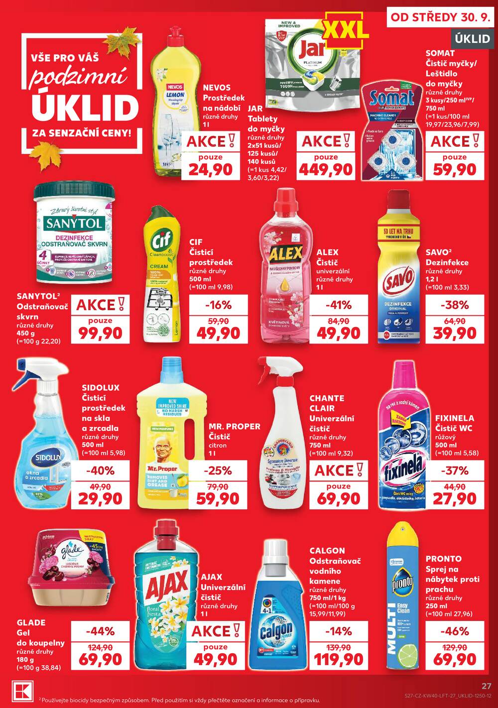Kaufland 30.9. - 6.10. - Kaufland Poděbrady - U Garáží