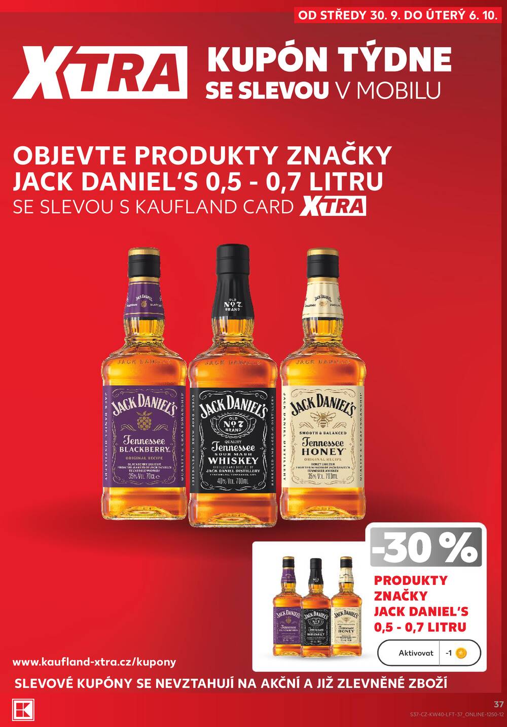 Kaufland 30.9. - 6.10. - Kaufland Poděbrady - U Garáží