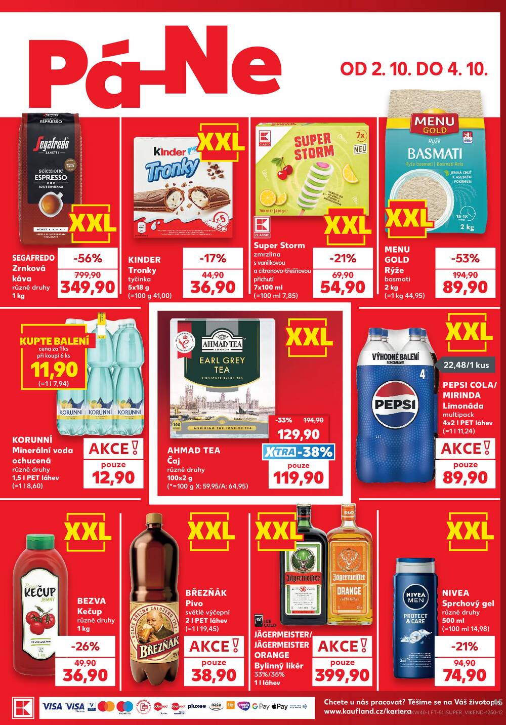 Kaufland 30.9. - 6.10. - Kaufland Poděbrady - U Garáží