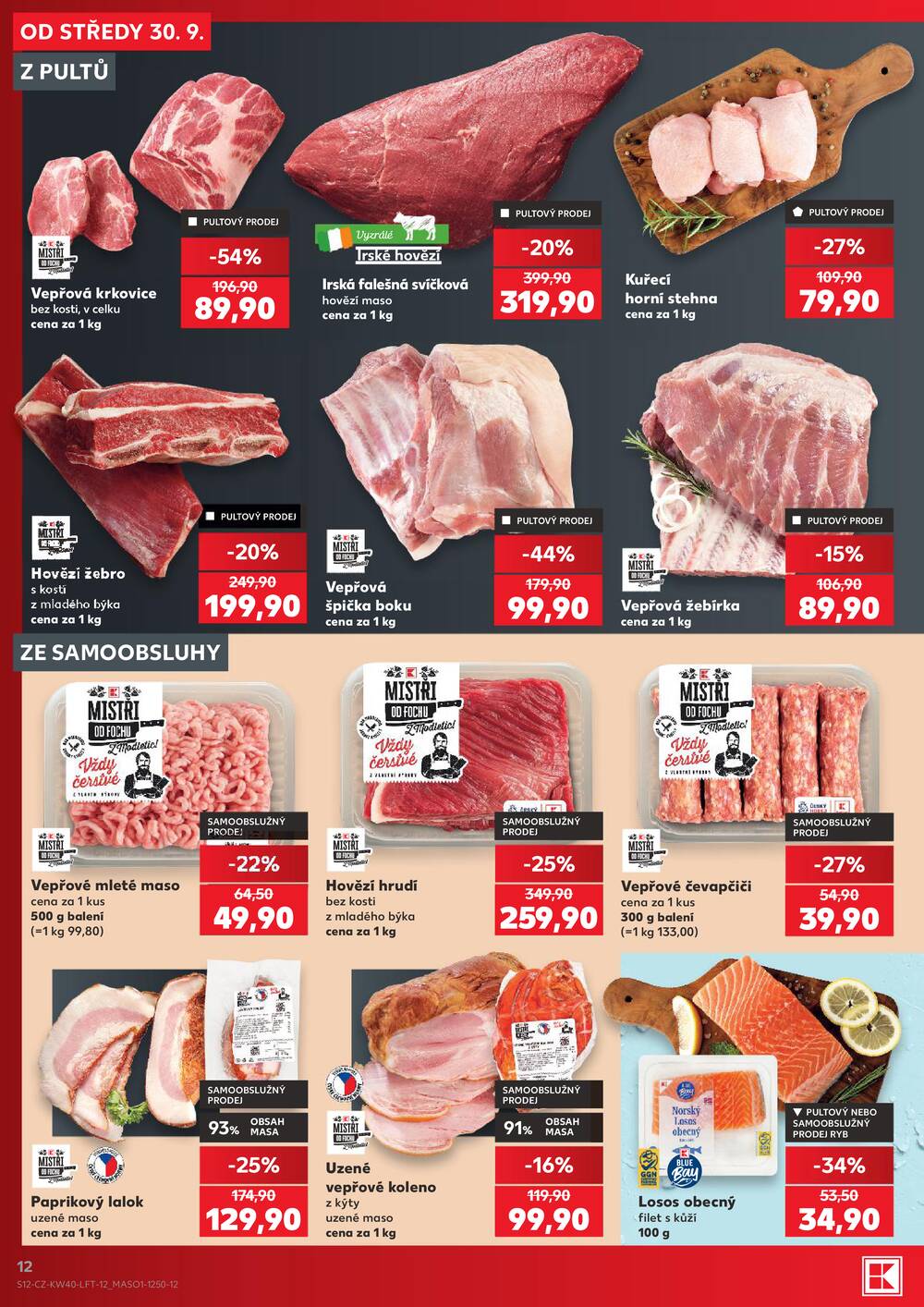 Kaufland 30.9. - 6.10. - Kaufland - Litvínov