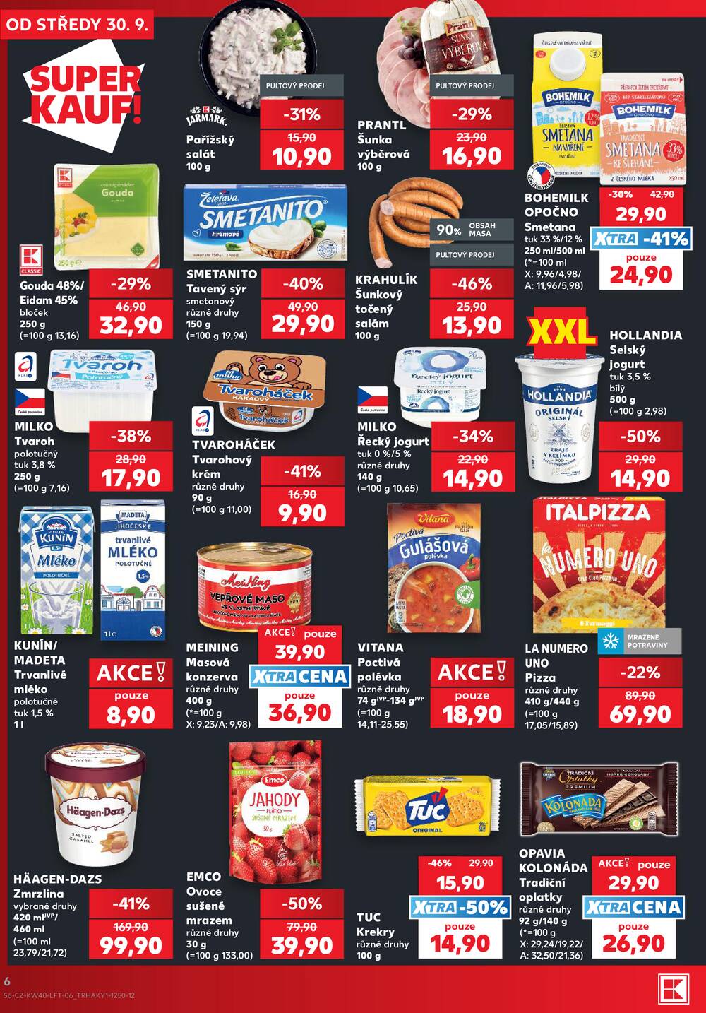 Kaufland 30.9. - 6.10. - Kaufland - Jihlava