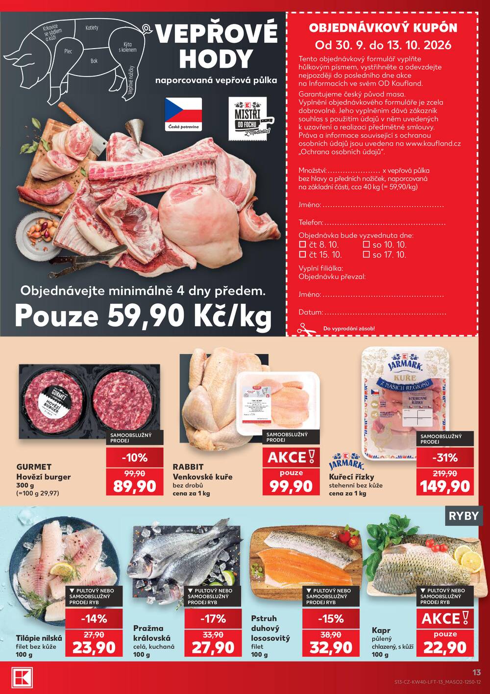 Kaufland 30.9. - 6.10. - Kaufland - Jihlava