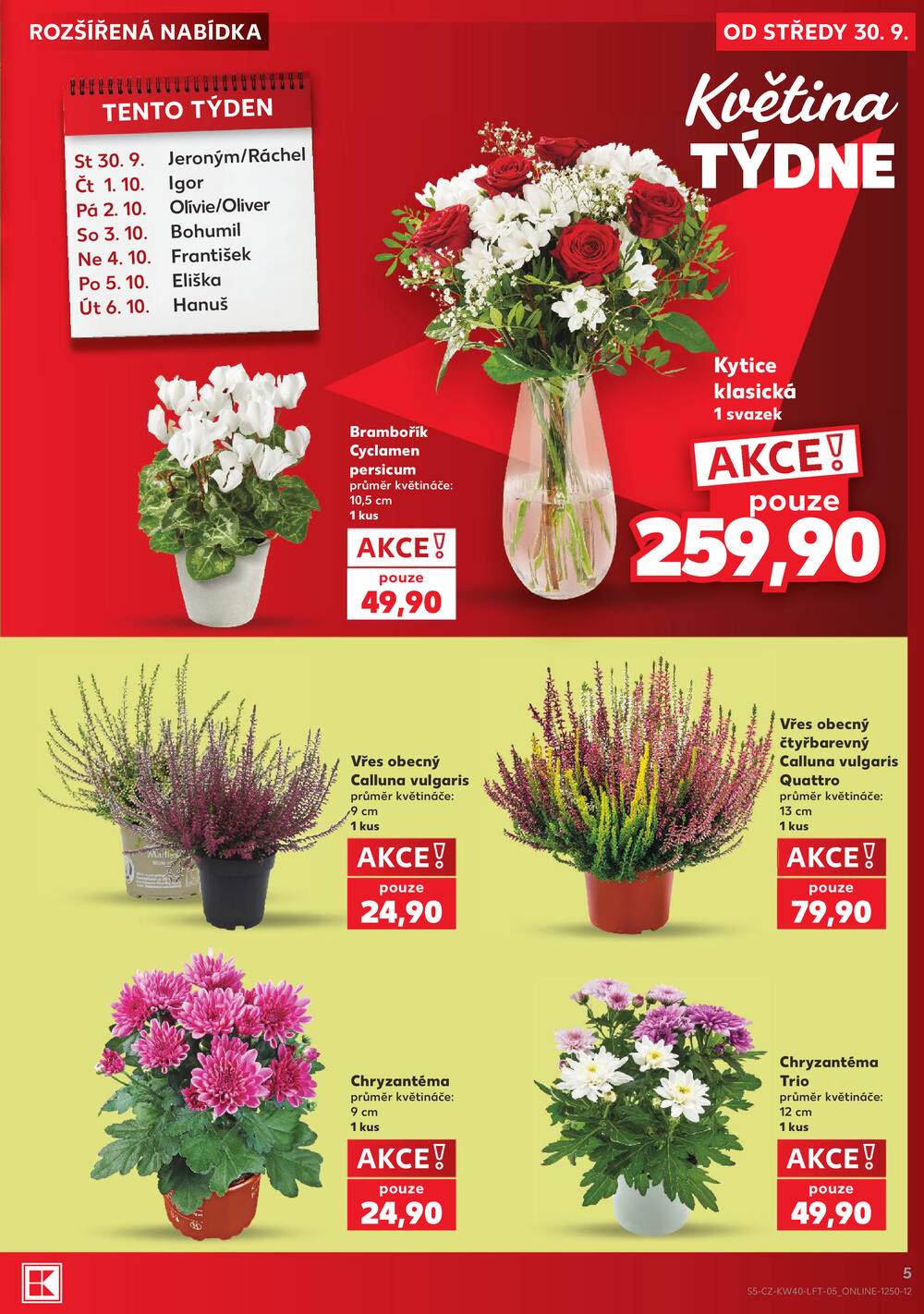 Kaufland 30.9. - 6.10. - Kaufland - Vsetín