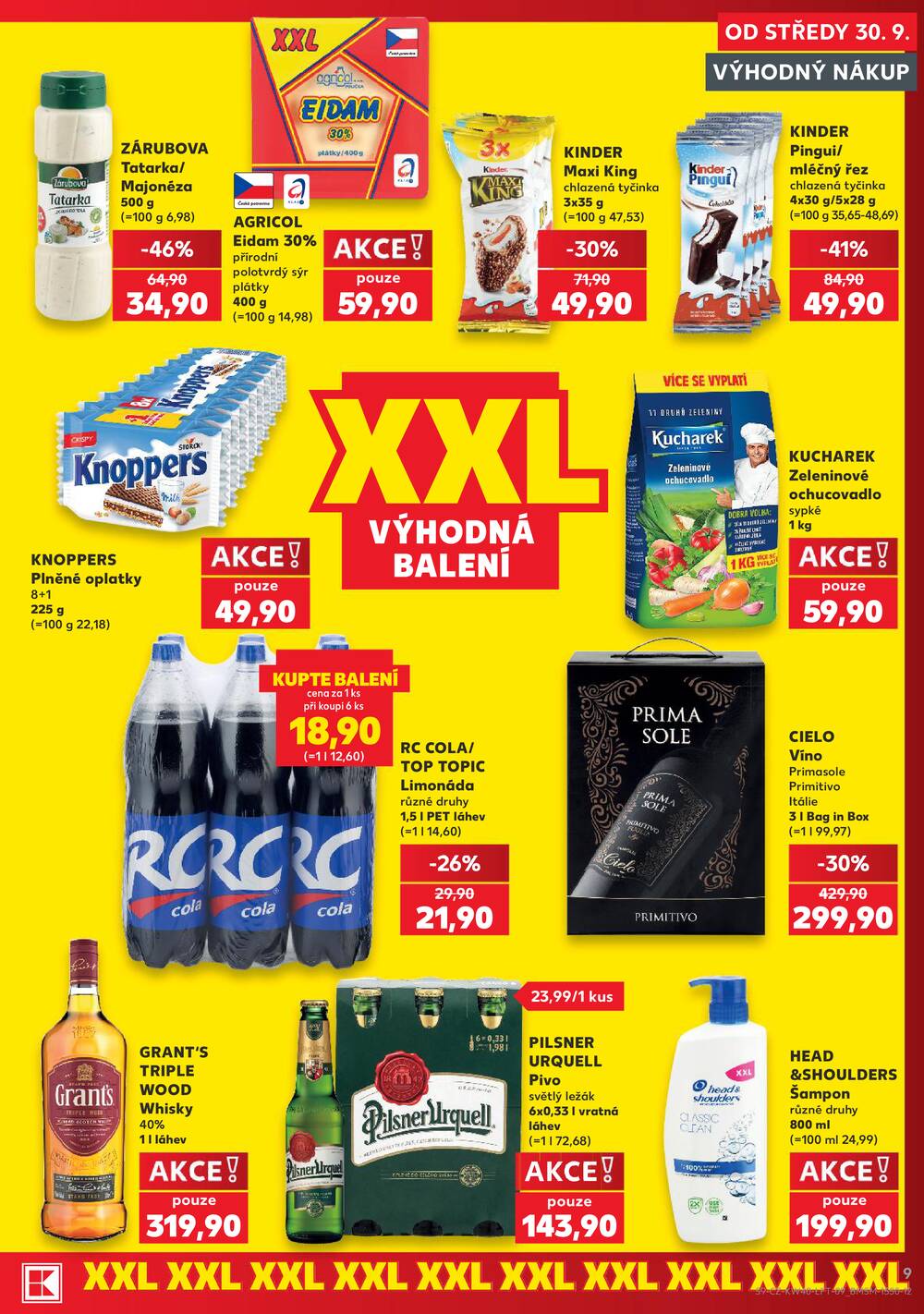 Kaufland 30.9. - 6.10. - Kaufland - Vsetín