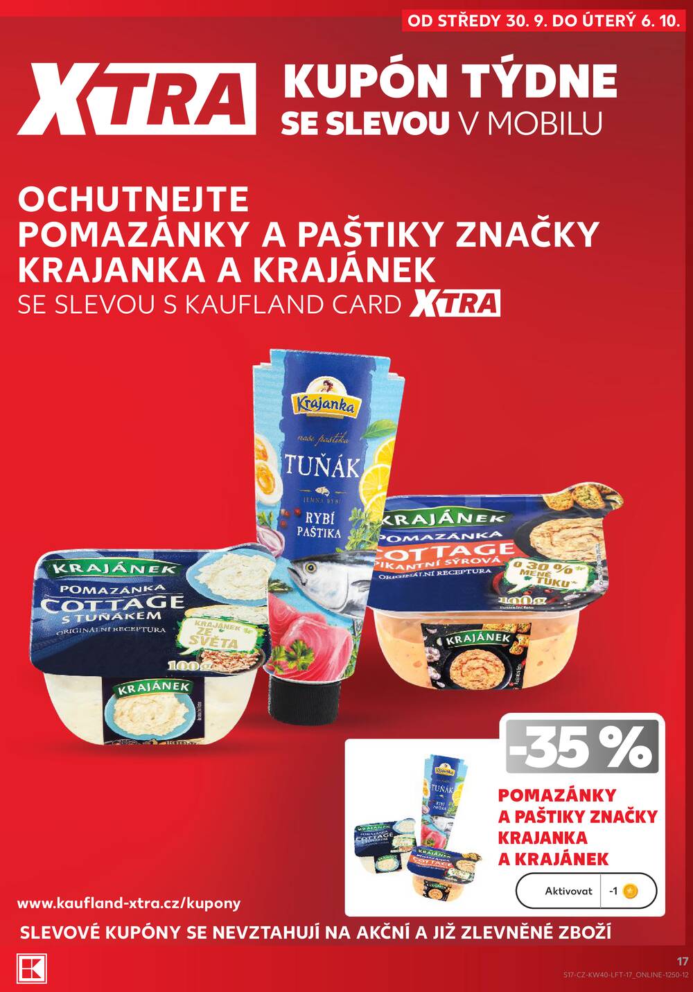 Kaufland 30.9. - 6.10. - Kaufland - Vsetín