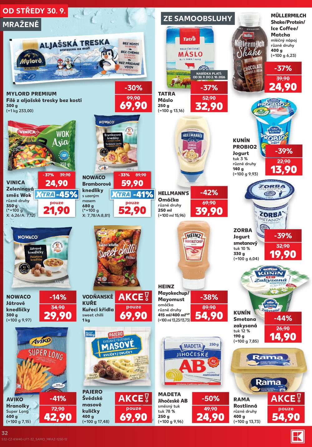 Kaufland 30.9. - 6.10. - Kaufland - Vsetín