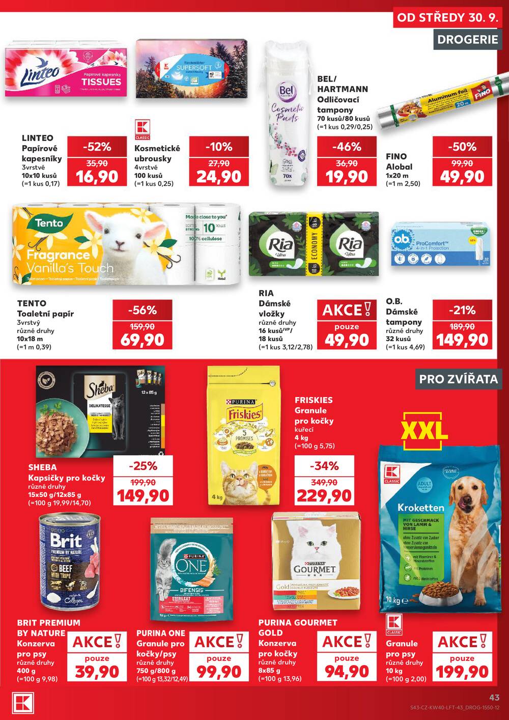 Kaufland 30.9. - 6.10. - Kaufland - Vsetín