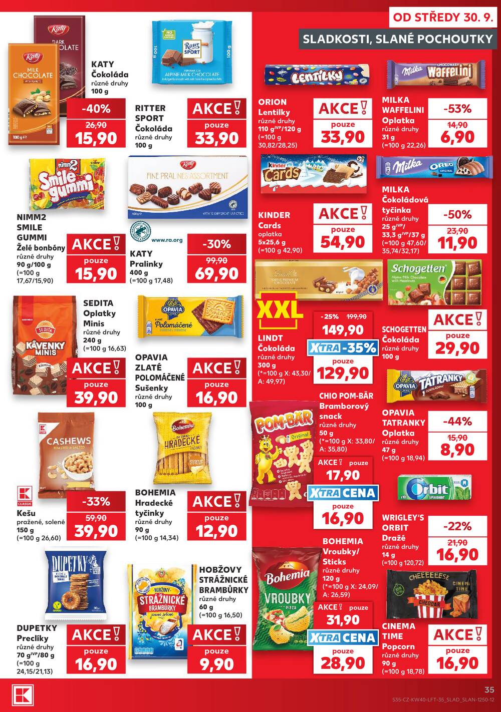 Kaufland 30.9. - 6.10. - Kaufland - Varnsdorf
