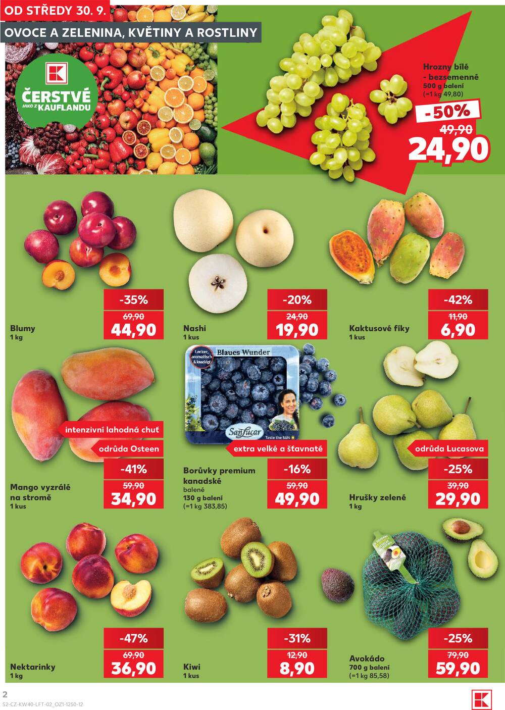 Kaufland 30.9. - 6.10. - Kaufland - Roudnice nad Labem