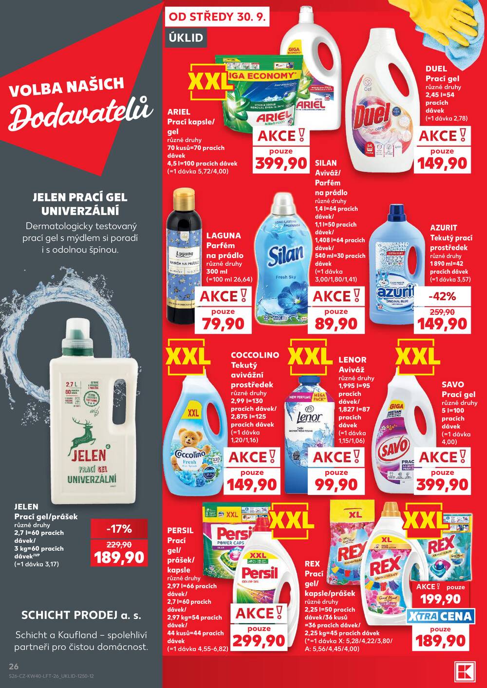 Kaufland 30.9. - 6.10. - Kaufland - Roudnice nad Labem