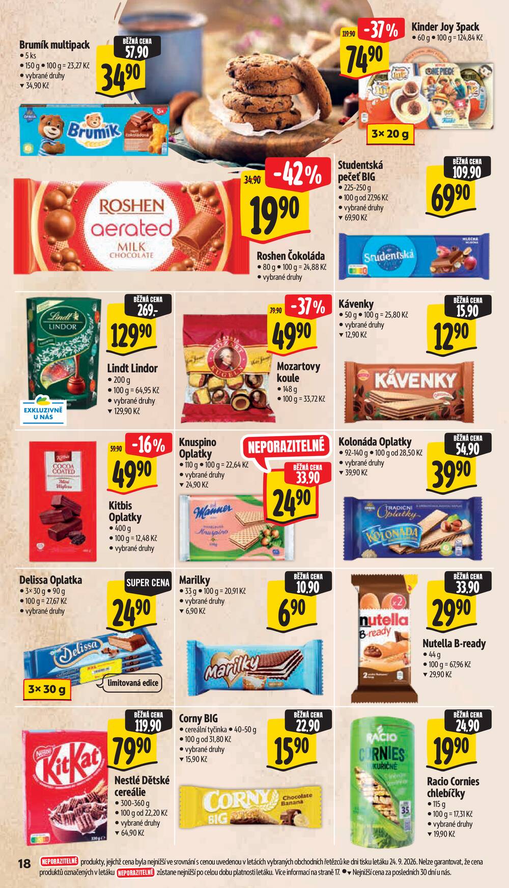 Albert Supermarket od 30.9. do 6.10.2026